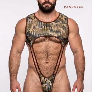 Traje de baño de camuflaje para hombre