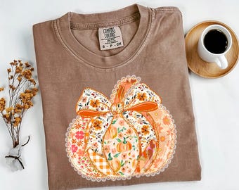 Pumpkin Fall Shirt, Womens Pumpkin Shirt, Spooky Shirt T-Shirt, Comfort Colors Cozy Vibes Autumn Pumpkin Tee Shirt, Jack o Lantern Shirt