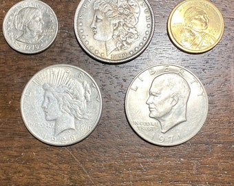 1971年 アイゼンハワー 1ドル硬貨 - D ミントマーク