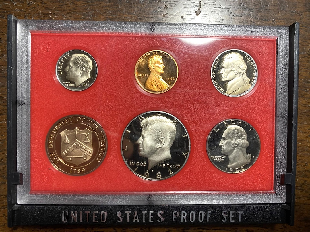 1982 United States Proof Set - Etsy