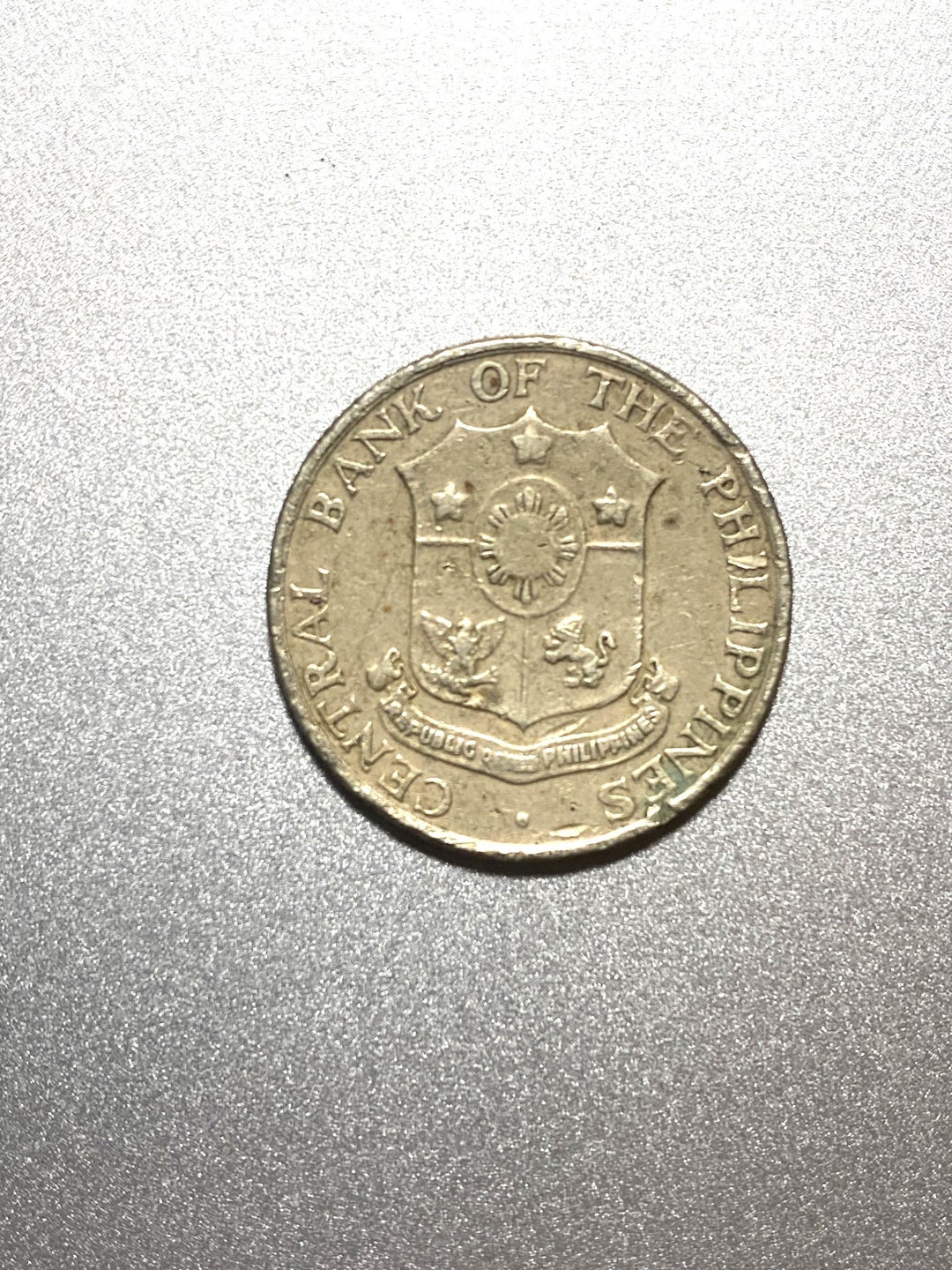1964年フィリピン中央銀行 - 25センターボ硬貨 - Etsy 日本