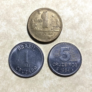 Brazil Coins (lot of 3)