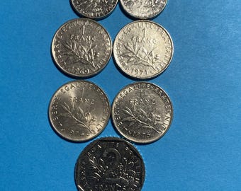 フランス硬貨 50フラン | フランス | 1950 - 1958 - Etsy 日本