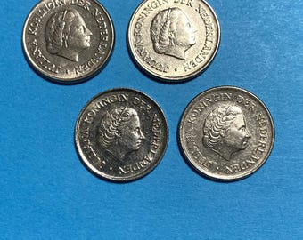 25 セント 1976 オランダ ジュリアナ・コニンギン・デア・ネーダー