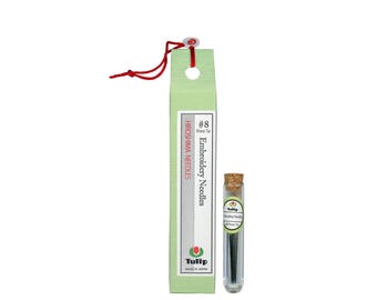 Tulip Size 8 Embroidery Needles – Japanese Needles for Hand Embroidery and Needlework
