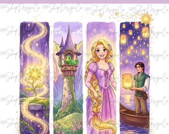 Alle Prinzessinnen-PNGs, Prinzessin Rapunzel Mauskopf-PNG, Prinzessin Rapunzel PNG-Clipart-Design, Ich sehe Lichter-PNG, Kokette Prinzessin-PNG