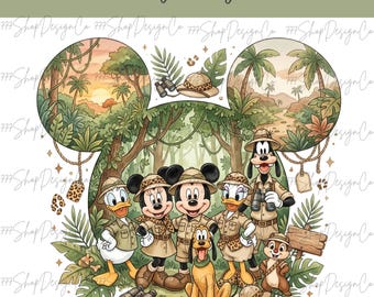 Tierreich Safari png, Maus und Freunde Reise png, Familienreise png, Safari Stimmung png, Safari Reise Freunde png, Ferienzeit png