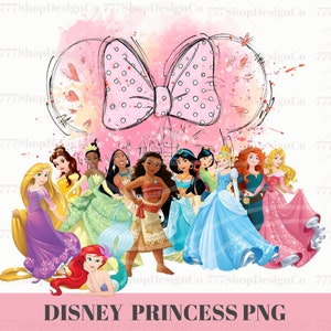 Prinzessin PNG, Prinzessinnen Aquarell Hintergrund, Prinzessin PNG, Clip Art Design, Cinderella, Ariel, Aurora png, Moana png