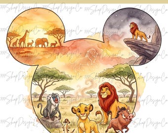 König der Löwen Png, Hakuna Matata Png, Tierreich Png, Timon und Pumba Png, Hakuna Matata Cricut, Wild Trip Png, Simba Png