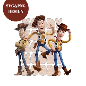 Woody svg/PNG Design digitale,Toy story cowboy svg,Toy Story svg e png, Woody PNG SVG