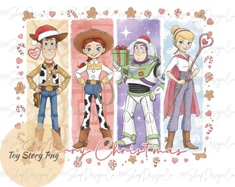 Paquete PNG de Toy Story de Navidad, Feliz Navidad, Tienes un amigo en mí, Toy Story, Woody Buzz, Amistad, Jessie