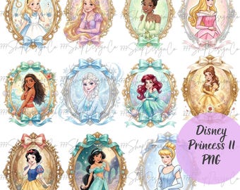 Alle prinses png, prinsessen aquarel achtergrond, prinses png clipart ontwerp, Assepoester png, ariel, sneeuwwitje png