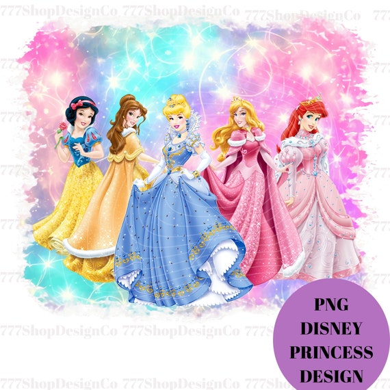 All Princess PNG, Princesses Watercolour background Princess png clipart  design, Cinderella, ariel, aurora,