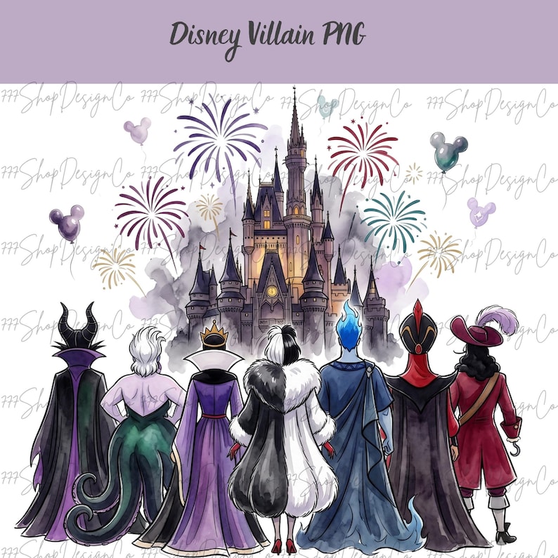 Skurk PNG Maleficent, Ursula PNG, Ond drottning PNG, Hades PNG, Kapten Krok PNG, Alla skurkar PNG, Slott PNG bild 1