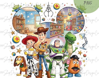 You Got A Friend In Me Png, Toy Story png, Woody Buzz PNG , Friendship png, jessie png, Family Trip 2026