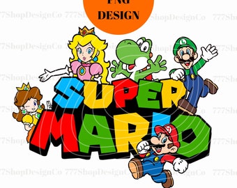 Super Mario Png/Svg ,Princess Peach & Super Mario Png Svg, Super Mario Svg, Luigi Png, Princess Peach Svg, Princess Daisy Svg