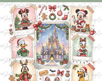 Weihnachts-PNG mit Maus und Freunden, Weihnachtskreuzfahrt-PNG, Weihnachtstruppe-PNG, Weihnachtsfreunde-PNG, Weihnachtszeit-PNG, Weihnachts-PNG-Datei