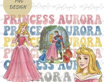Aurora Princess PNG, Sleeping Beauty Princess Png, Vacay Mode Png, Family Trip Png, Aurora png