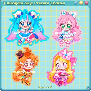 Hirogaru Sky! Ciondoli Pretty Cure