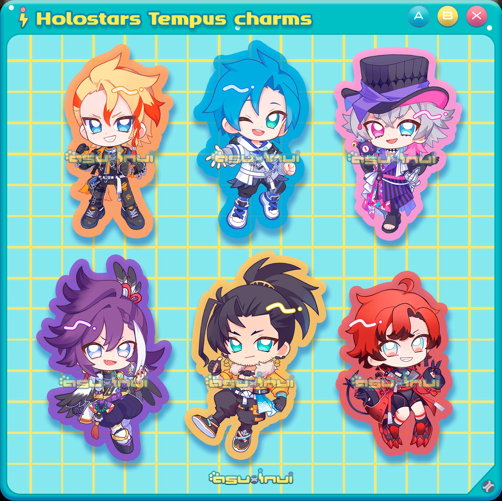 Holostars Tempus Charms