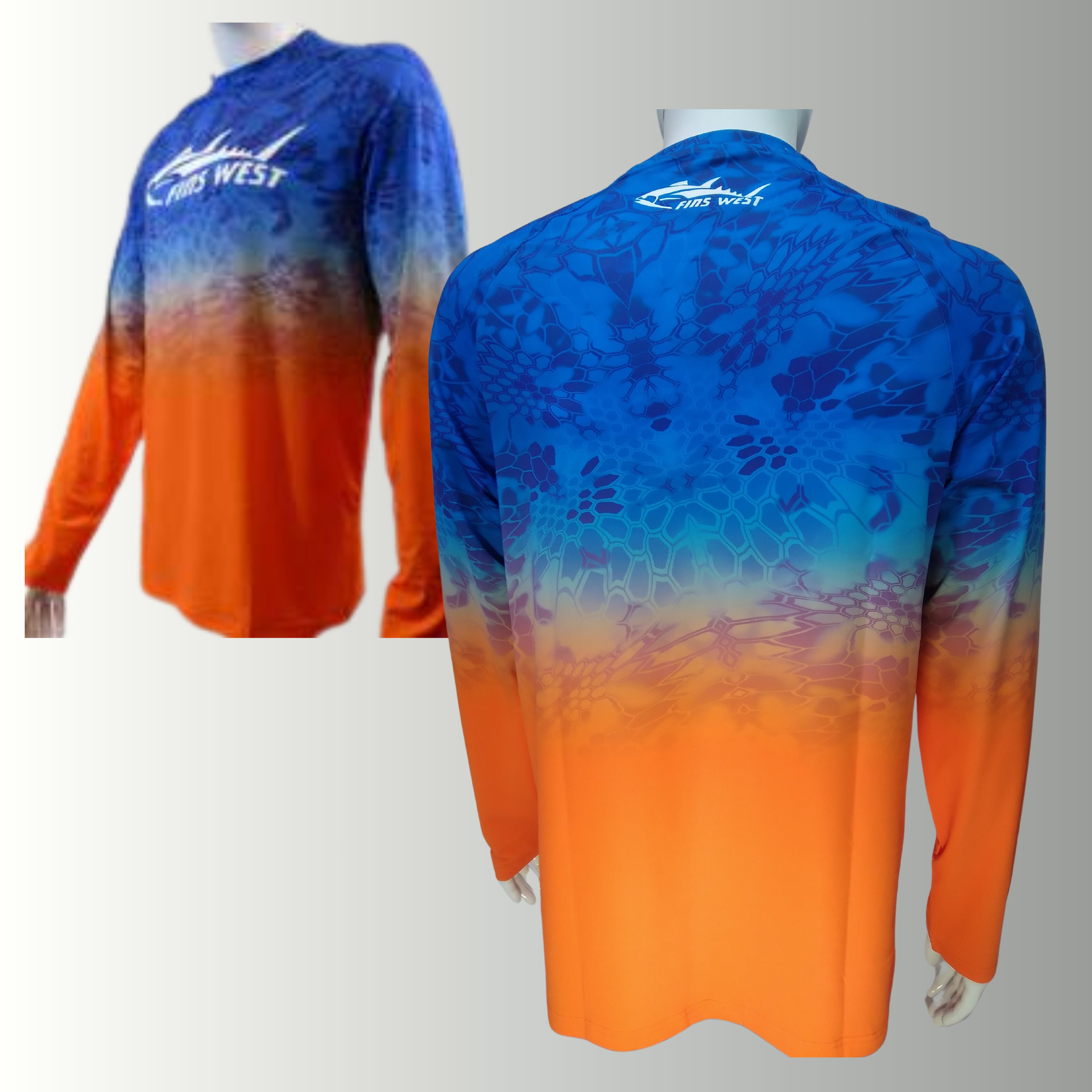 Rattlin Jack Rainbow Trout Fishing Shirt Men's UV Sun Protection