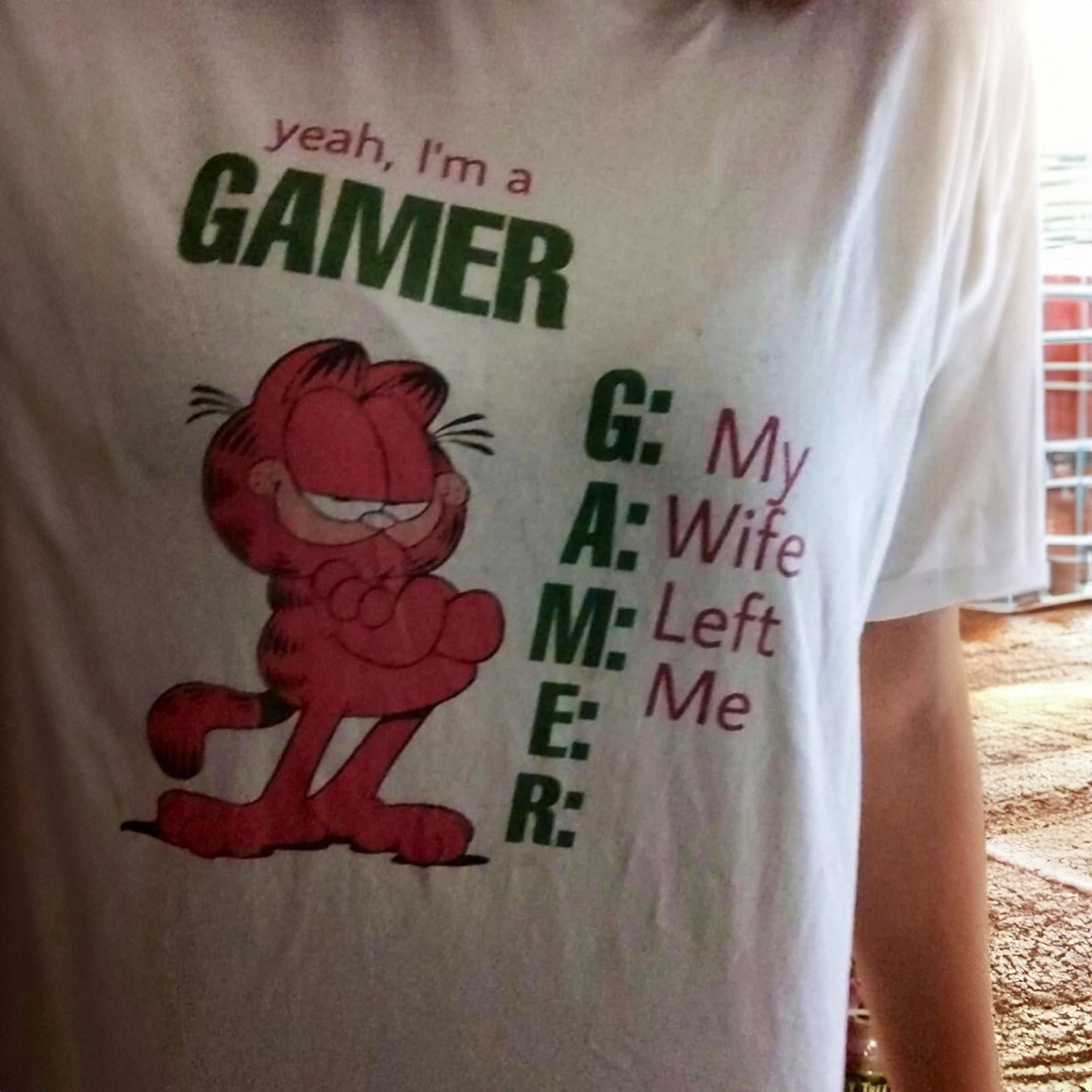 Video Gamer Meme - Things That Motivate Gamers Men's T-Shirt