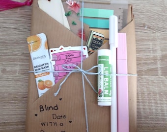 Book Lover Gift Box | Stickers, Wooden Bookmark, Brooch & More