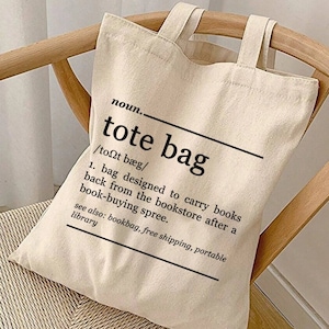 Bookstore Tote Bag / funny tote bag / library bag / bookworm gift idea / bookish merch / literary gift / bookish tote bags