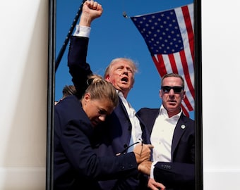 Donald Trump MAGA Poster | 2024 US Wahlen Wandkunst