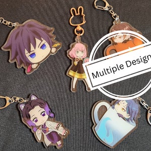 More Anime Keychains