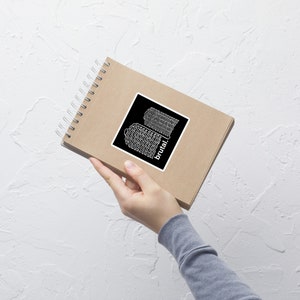 Apartment Sticker | Brutalist Architecture Inspired Sticker