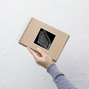 Hotel Sticker | Brutalist Architecture Inspired Sticker