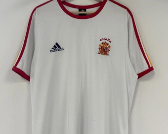 Vintage Adidas Spain White Jersey