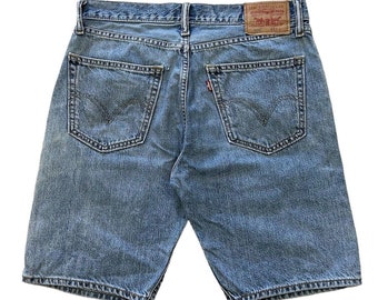 Vintage Levi's 505 Blaue Jeans Shorts