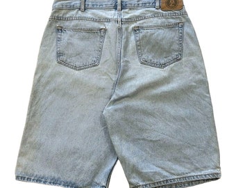 Vintage Arizona Light Wash Blue Denim Baggy Shorts