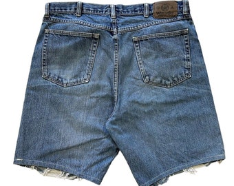 Vintage Wrangler Blaue Jeansshorts