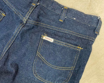 Vintage 70's Carhartt Dark-Wash Flared Jeans