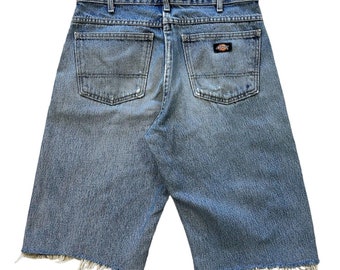 Vintage Dickies Blaue Jeans Shorts