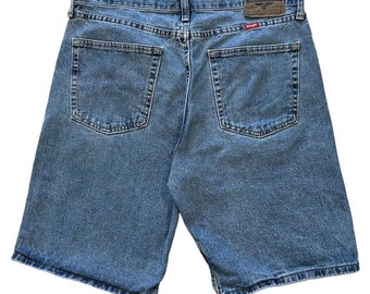 Vintage Wrangler Blau Jeans Shorts