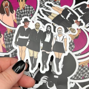 Horror Movie Slasher Villain Sticker: The Craft Monster Mash