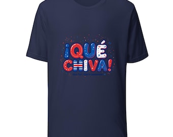 Que Chiva Shirt | Costa Rica Tico Slang T-Shirt | Pura Vida Tee | Flag Colors Shirt | Tico Pride Gift Men Women
