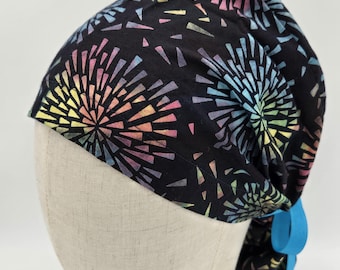 Starburst - Ponytail Scrub Hat
