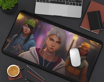 Valorant Gaming Desk Mat, Valorant Merch, Astra Harbor Skye, Gifts for Him, Gifts for Her, Valo Merch, Gaming Gift, Desk Mat Gift