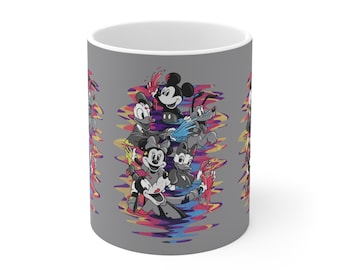 Mickey Mouse & Friends Ceramic Mug, Disneyworld 11oz