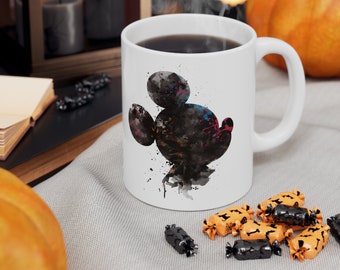 Mickey Mouse Keramikbecher, lustige Emoji Art, 11 Unze