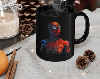 Spiderman Miles Morales Ceramic Mug, Superhero Gift