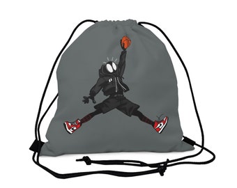 Miles Morales Drawstring Bag, Spider-Verse Sports Bag