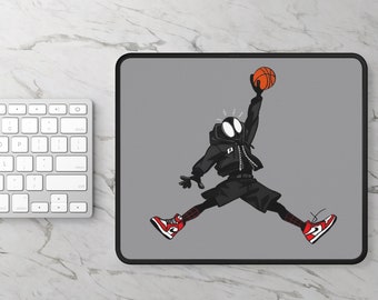 Spider Dunk Gaming Mouse Pad, Miles Morales Mouse Pad, Gaming Pad, Superhero Gaming, Superhero Mouse Pad 9" × 7" (24cm x 20cm)