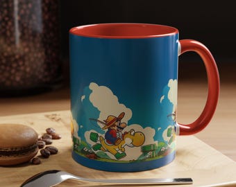スーパーマリオブラザーズ マグカップ：マリオ、ルイージ、キノピオ