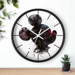 Mickey Mouse Art Wall Clock, 2023 Disneyland Clock, Family Disneyworld Wall Clock, Disneyland Wall Clock, Disney Wall Clock, Disney Gift